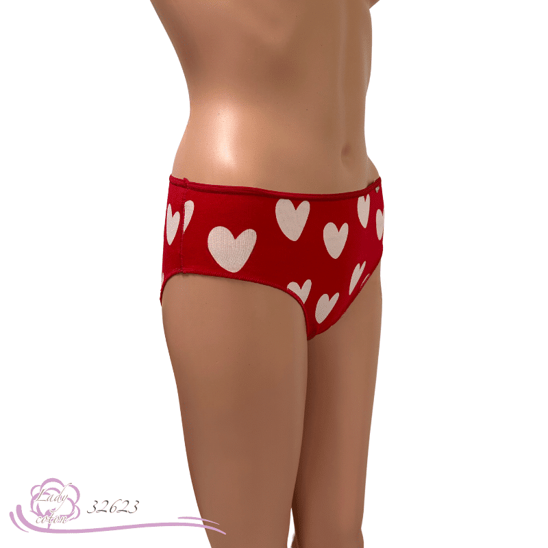 La romantique culotte en coton pour femme coeur Avet - lady-coton côté