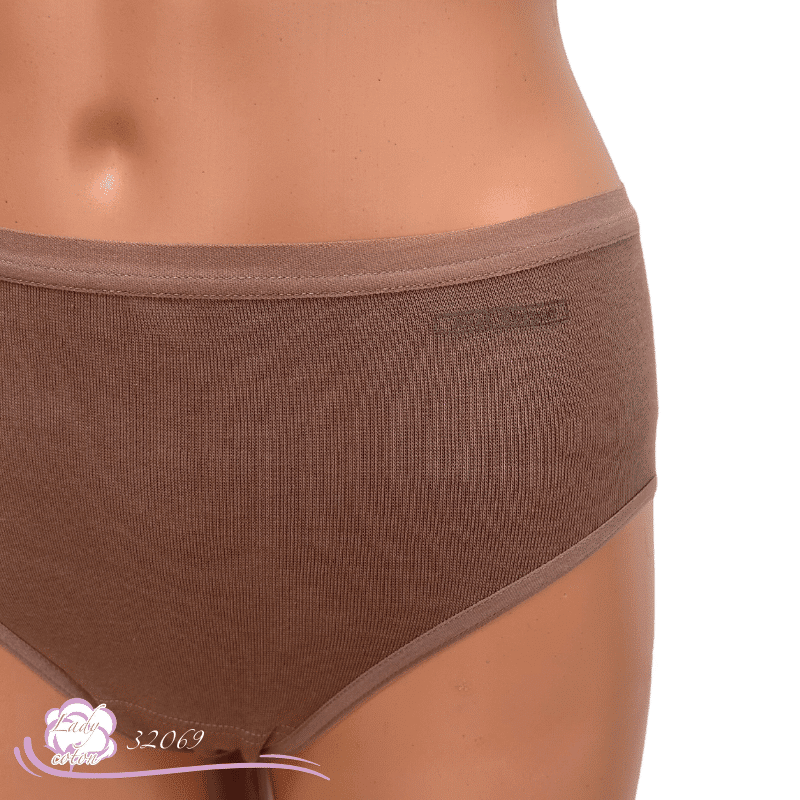 culotte La sportive midi coton argile logo - culotte AVET - Lady-coton