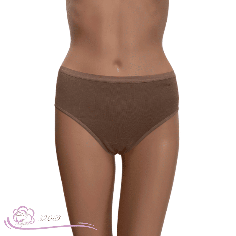 culotte La sportive midi coton argile face - culotte AVET - Lady-coton