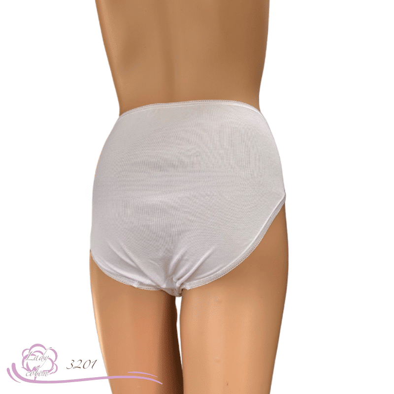 culotte La tout coton blanc dos - marque AVET - Lady-coton