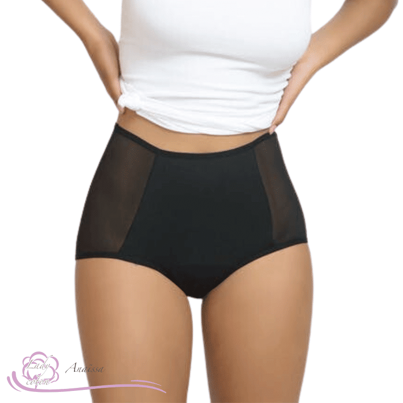 Culotte menstruelle Coton emboîtante Anaissa - Lady-coton vue de devant