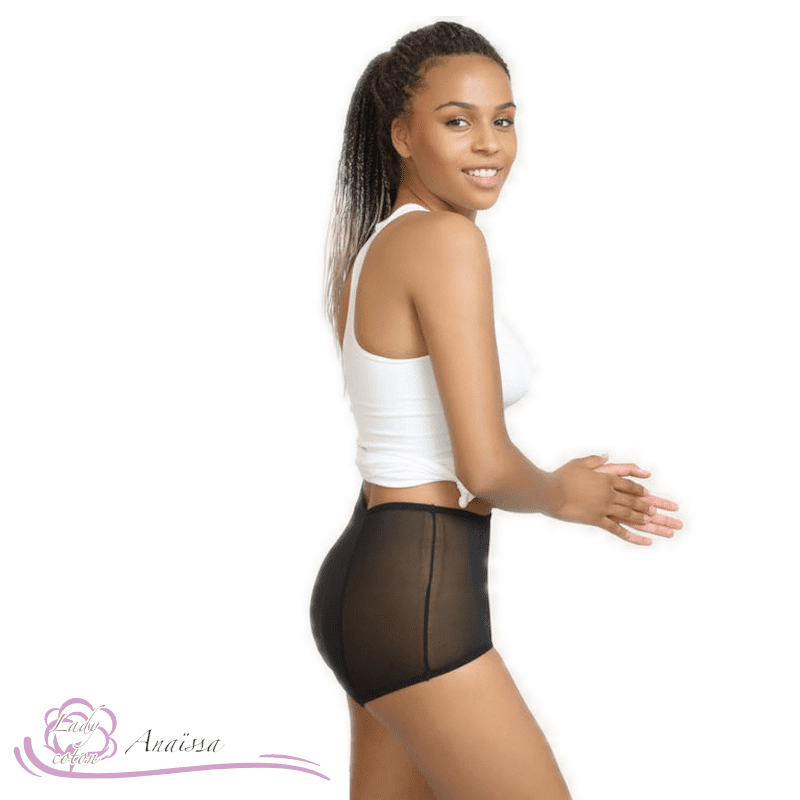Culotte menstruelle en Coton emboîtante Anaissa - Lady-coton vue de côté