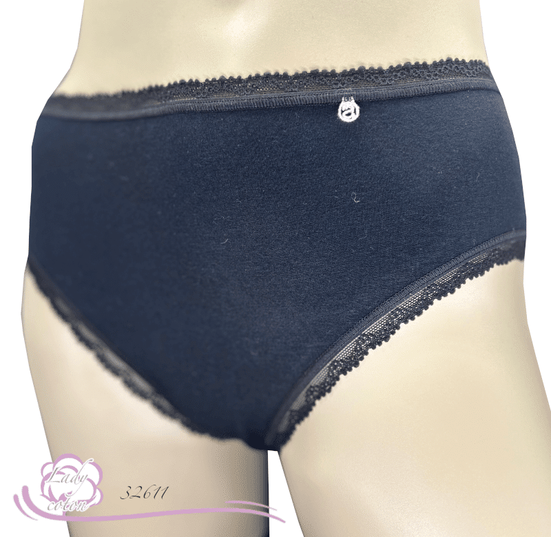 Culotte coton cosy à gousset Avet noir face