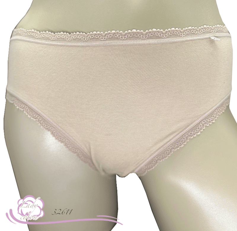 culotte coton cosy à gousset Avet sable face