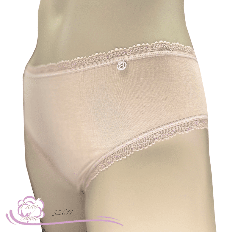 Culotte coton cosy à gousset Avet sable coté