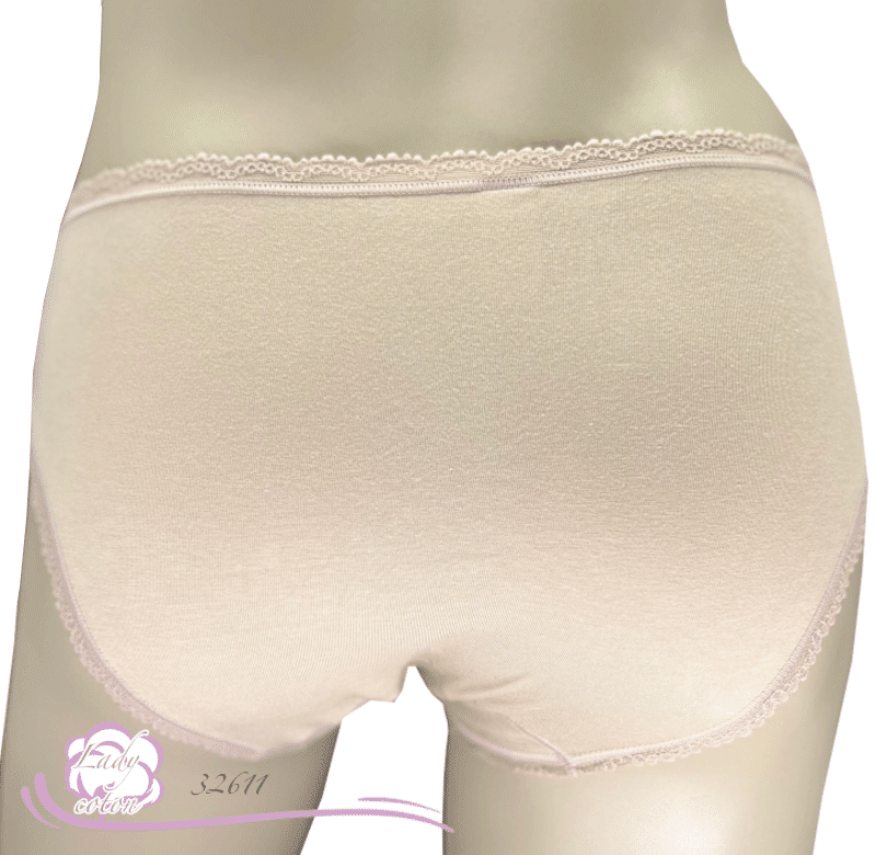Culotte coton cosy à gousset Avet sable dos