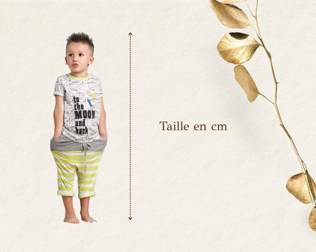 voici les mesures à prendre pour les enfants : guide des tailles